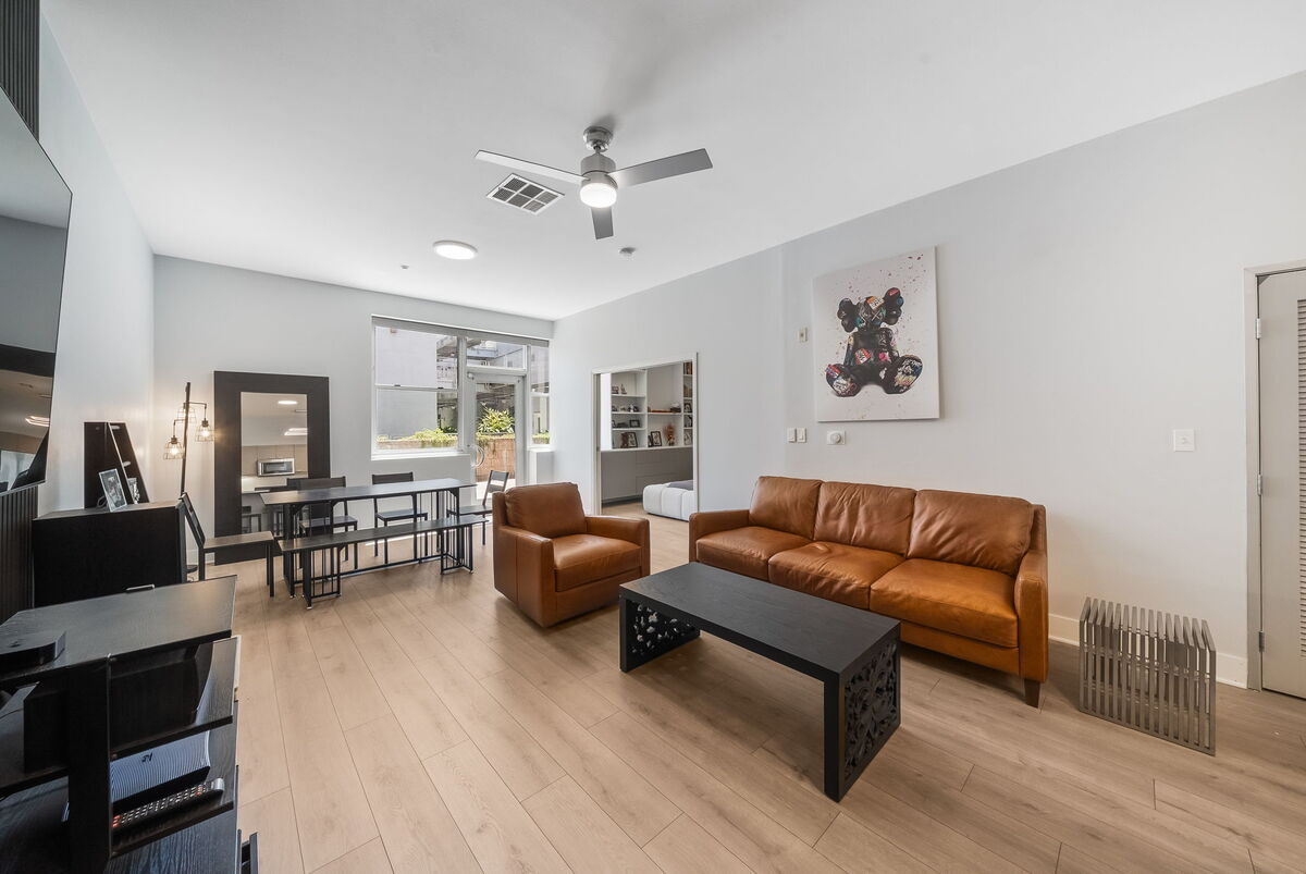Styled living and dining